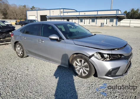 2023 Honda Civic Lx из США, поврежденный, VIN 2HGFE2F2XPH536588